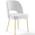 Modway Furniture Rouse Dining Room Side Chair, White EEI-3836-WHI